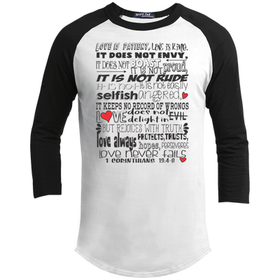 Kids 1 Corinthians 13:4-8 Jersey