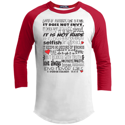 Kids 1 Corinthians 13:4-8 Jersey