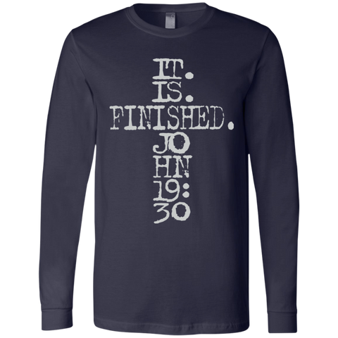 It Is Finished Cross LS
