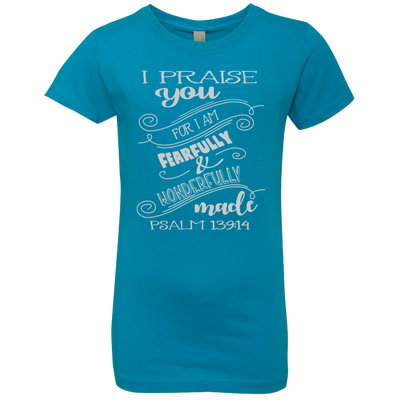 Kids Psalm 139:14 Princess