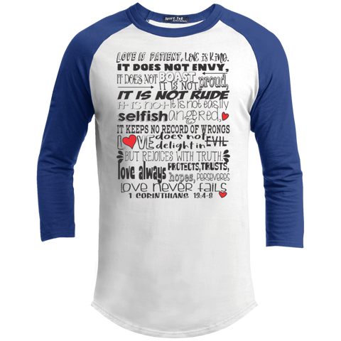 Kids 1 Corinthians 13:4-8 Jersey