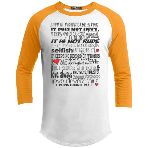 Kids 1 Corinthians 13:4-8 Jersey